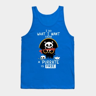 You are a Purrate! Tank Top